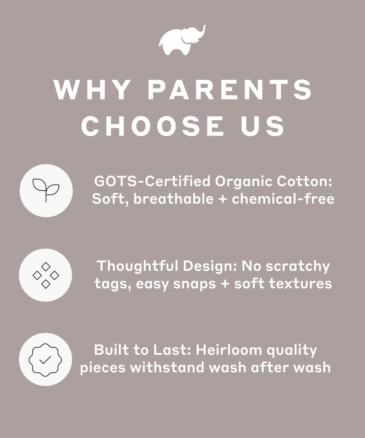 monica + andy Organic Burp Cloth - view 5