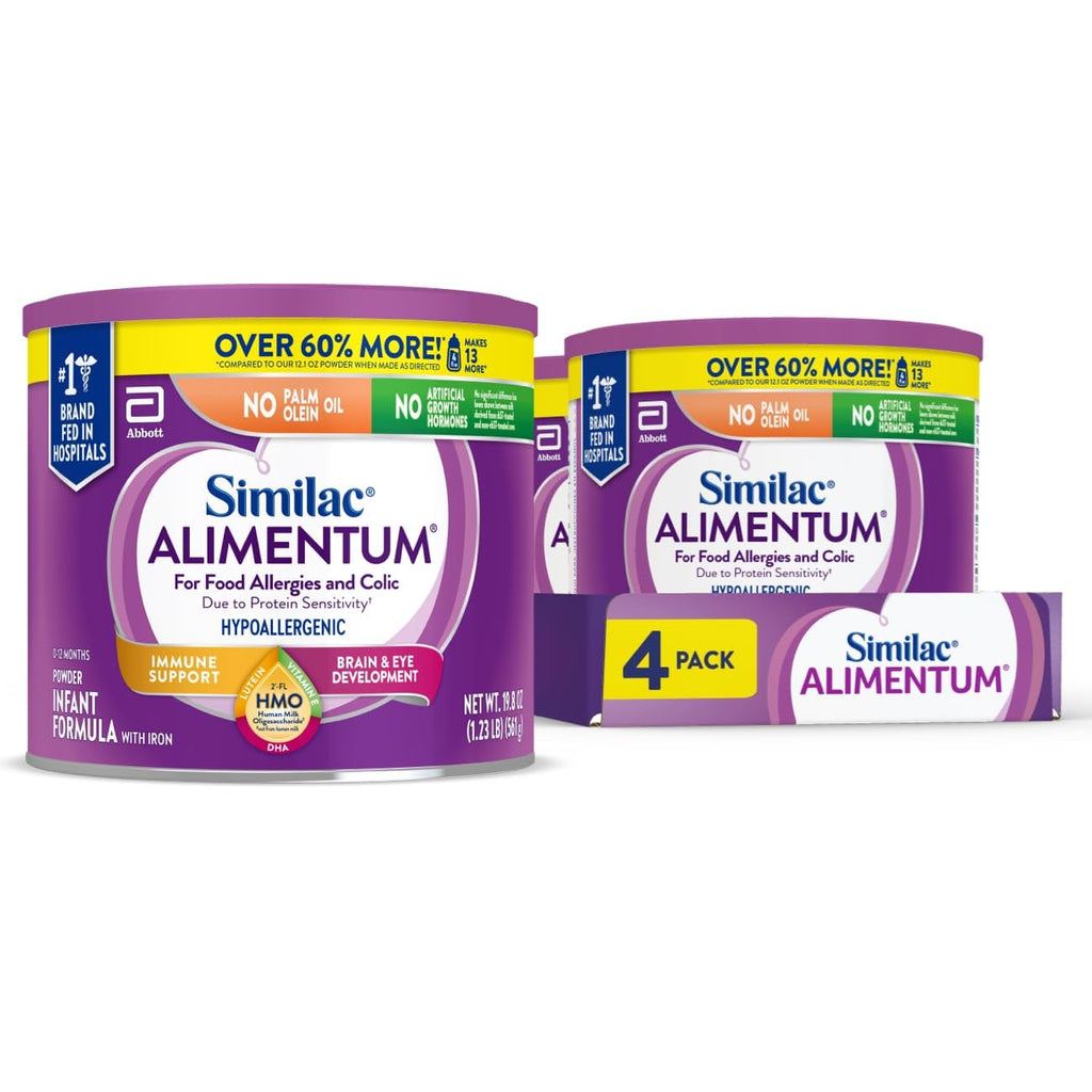 Similac HMO Hypoallergenic Infant Formula, for Food Allergies and Colic