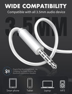 Antool Wired Earbuds,【Ultra Clear Calls & no Noise】 Headphones Earbuds Wired 3.5mm (additional view 2)