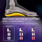 VALSOLE Plantar Fasciitis Insoles for Men Women - 220+lbs Heavy Duty Support Pain Relief Orthotics - High Arch Insoles (Pack of 2)