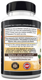 BioSchwartz Turmeric Curcumin with Black Pepper Extract 1500mg, 45 Capsules