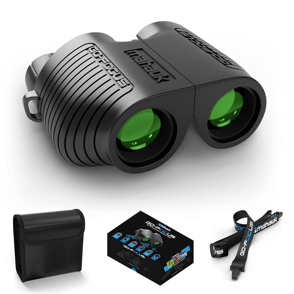 Go-Focus Compact Binoculars for Adults & Kids | Small Travel Binoculars For Bird Watching (additional view 5)