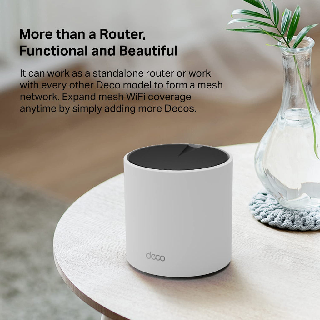 TP-Link Deco Mesh Wi-Fi System - 1 Pack / Wi-Fi 6 Indoor view 4