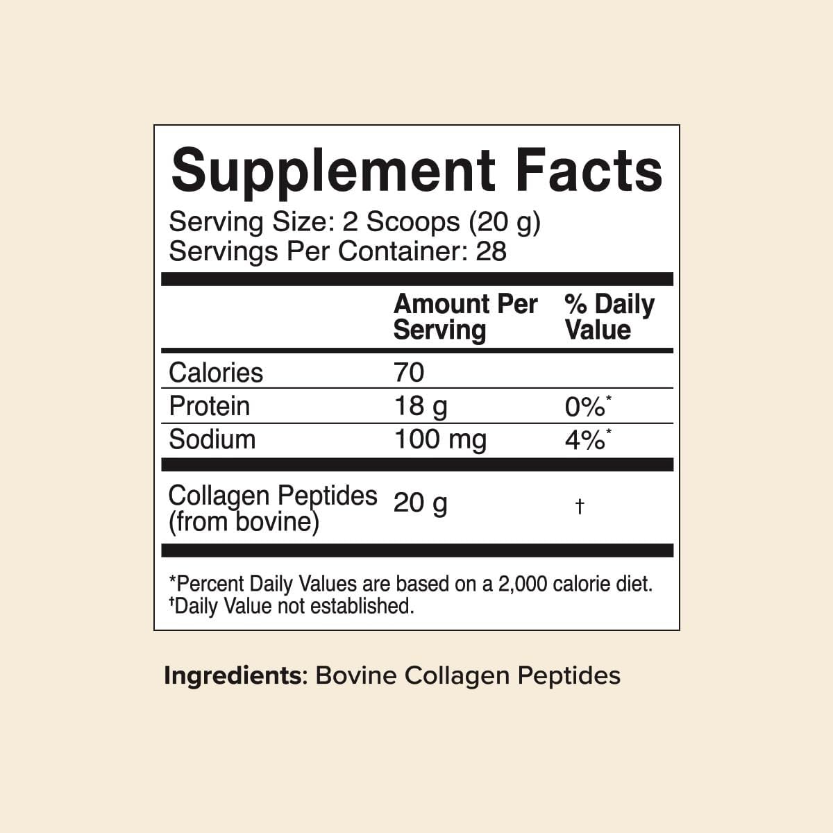 Great Lakes Wellness Collagen Peptides Powder, Unflavored
