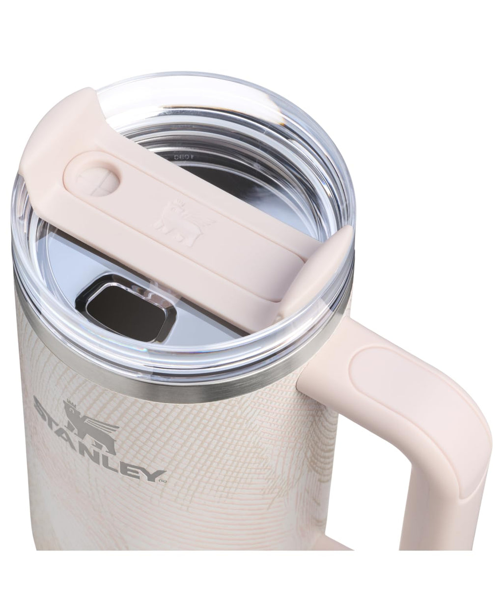 STANLEY Quencher H2.0 Flow State Tumbler, 30 oz, Sahara Plume