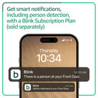 Blink Video Doorbell + Outdoor 4 XR – Wireless smart security cameras, two-year battery life, go up to 400 feet from