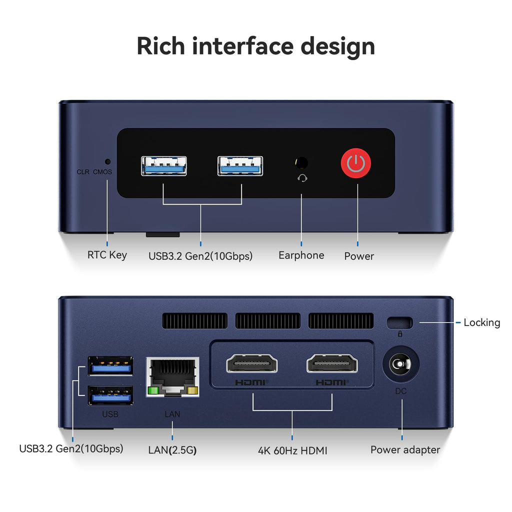 Beelink Mini S12 Mini PC, Intel N95