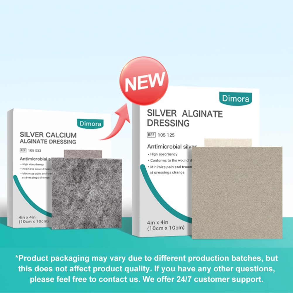 Dimora Alginate Wound Dressing -Silver-Infused Alginate