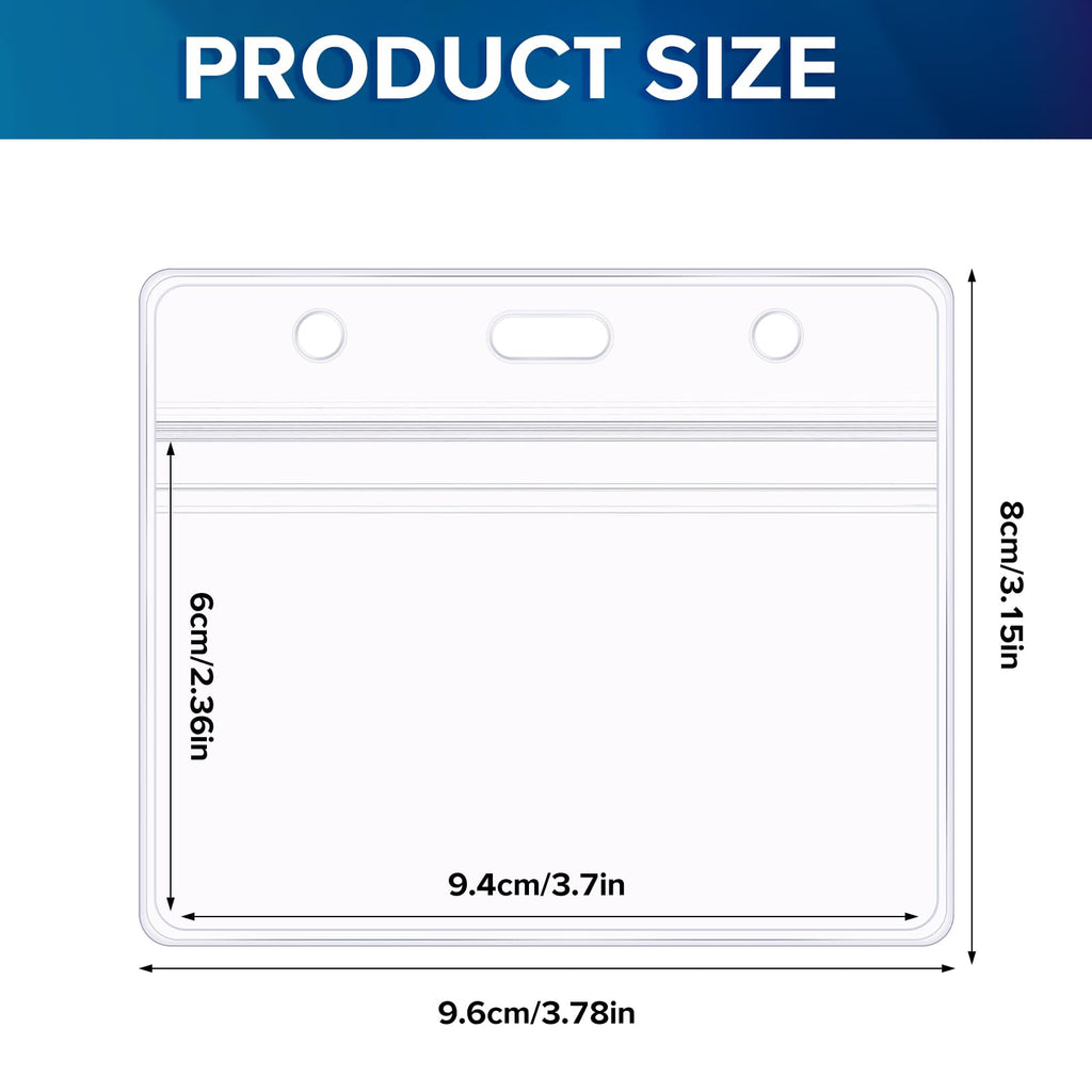 Badge Holders, Clear Waterproof ID
