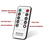 antizer Flameless Candles - Ivory - 2.2"D x 9 Pack view 6