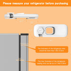 Fridge Locks for Kids with Strong Adhesive - White / 5 Pack view 7