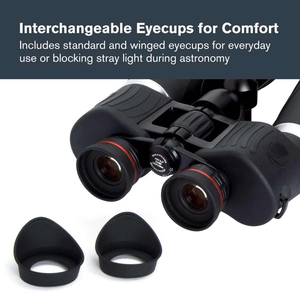 Celestron SkyMaster Pro 20x80 Astronomy Binoculars - Binoculars view 6