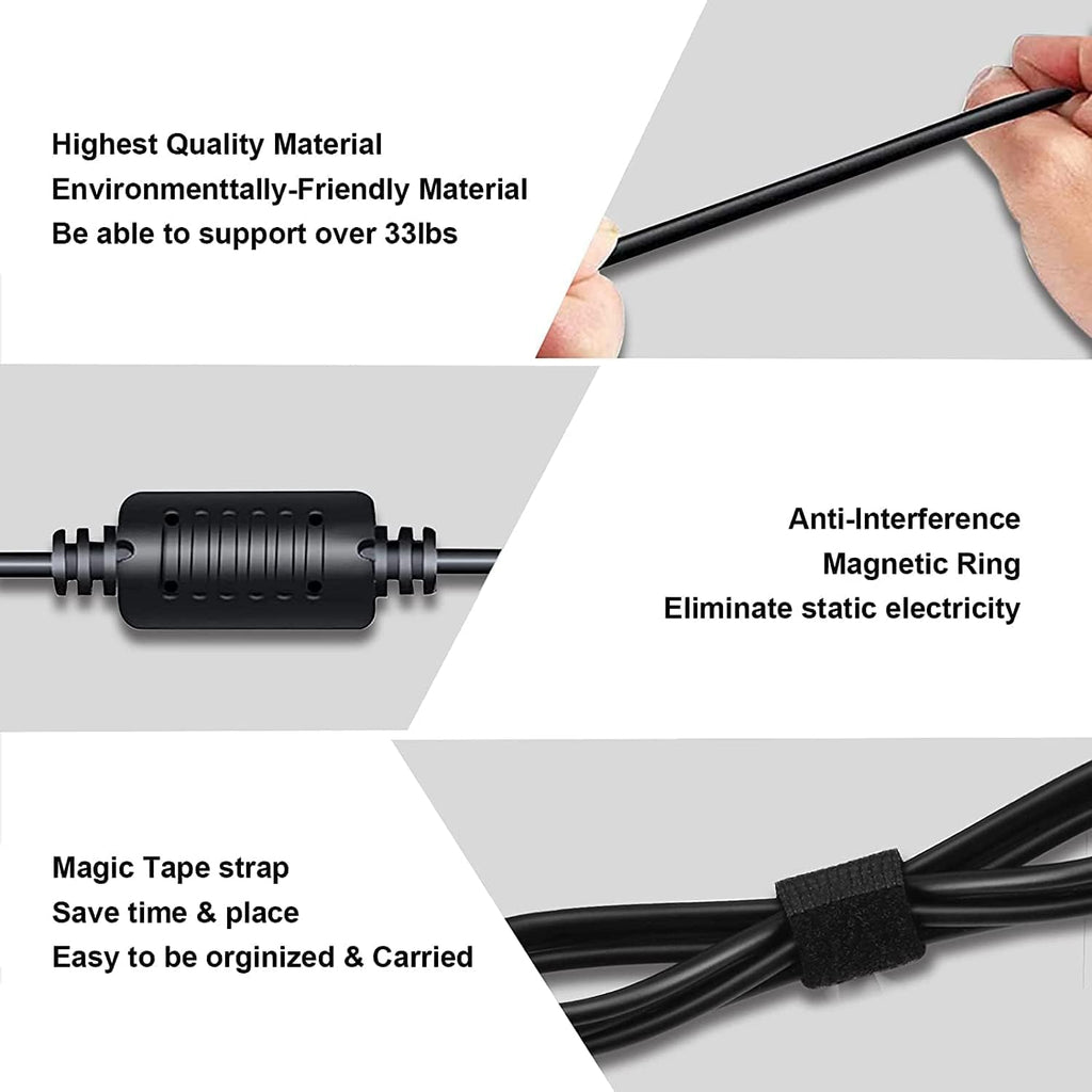 Blue Tip 65W Replacement for HP Laptop Charger Compatible with HP Pavilion x360 14 15 (additional view 4)