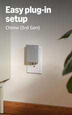 Ring Battery Doorbell (newest model), Matte Mocha with Chime (newest model), – White