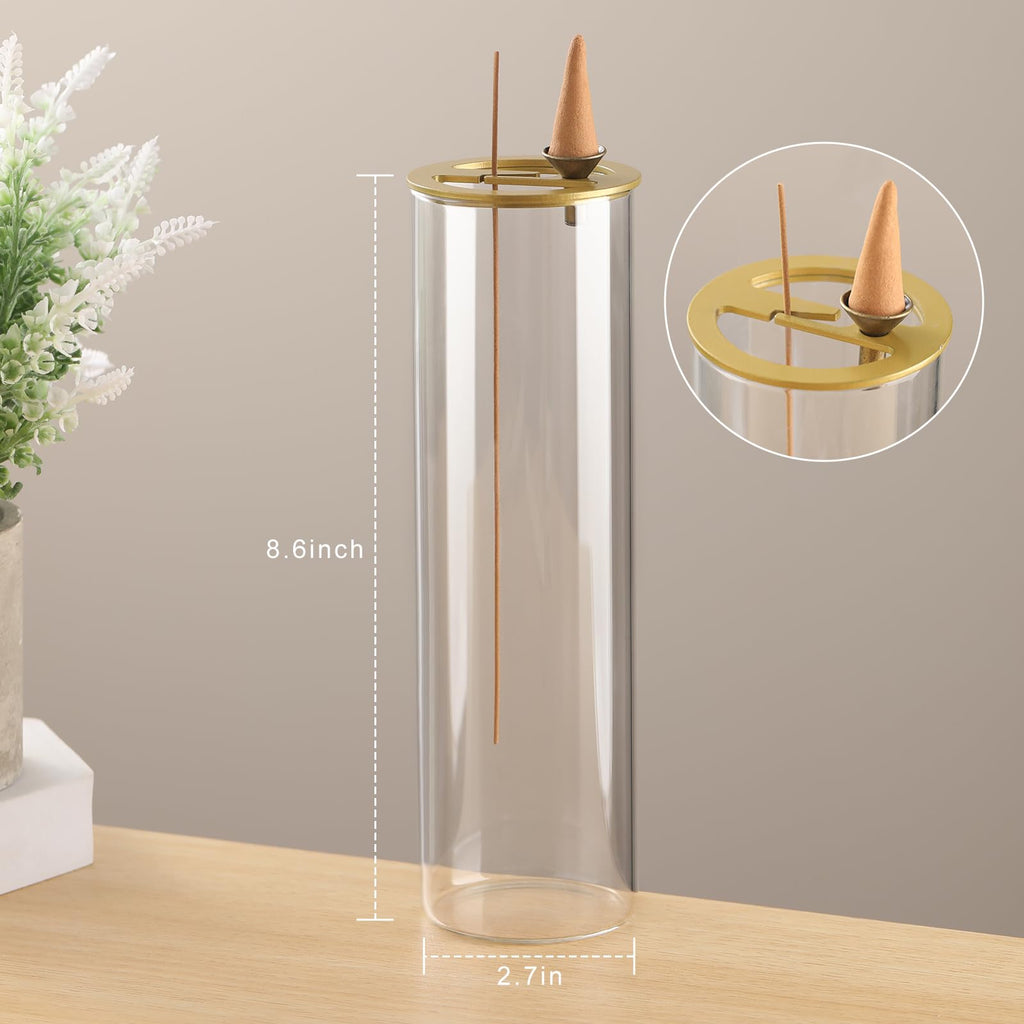CEREMONY Incense Holder - Transparent Bottle view 1