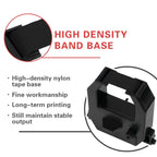 Amano Time Clocks Ribbon Replacement Ribbon Fits Amano PIX 10/15/20/21/25/35/28/55/75/95/200/3000/4000 - Black-6pcs view 2