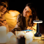JHPGEOE Cordless Metal Desk Lamp - Deep Black view 6