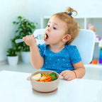 PandaEar 3 Pack Baby Bowls with Suction