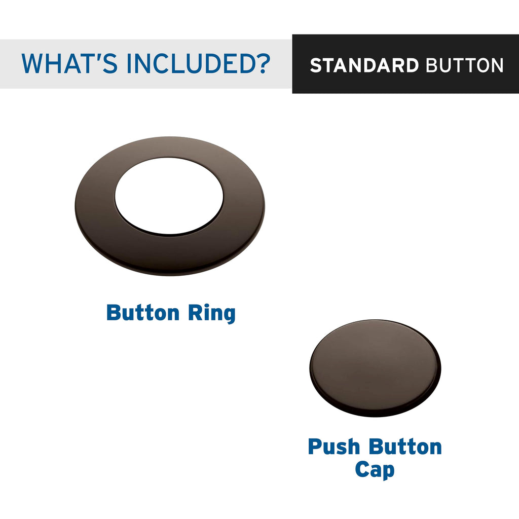 InSinkErator Air Switch SinkTop Decorative Button - Oil-Rubbed Bronze view 1