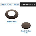 InSinkErator Air Switch SinkTop Decorative Button - Oil-Rubbed Bronze view 1