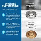InSinkErator Air Switch Decorative SinkTop Button - view 15