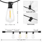 Brightever Outdoor String Lights