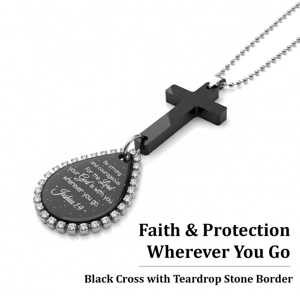 Cross for Car Mirror Hanging Christian Gifts for Men