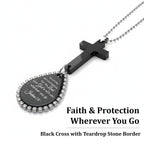 Cross for Car Mirror Hanging Christian Gifts for Men