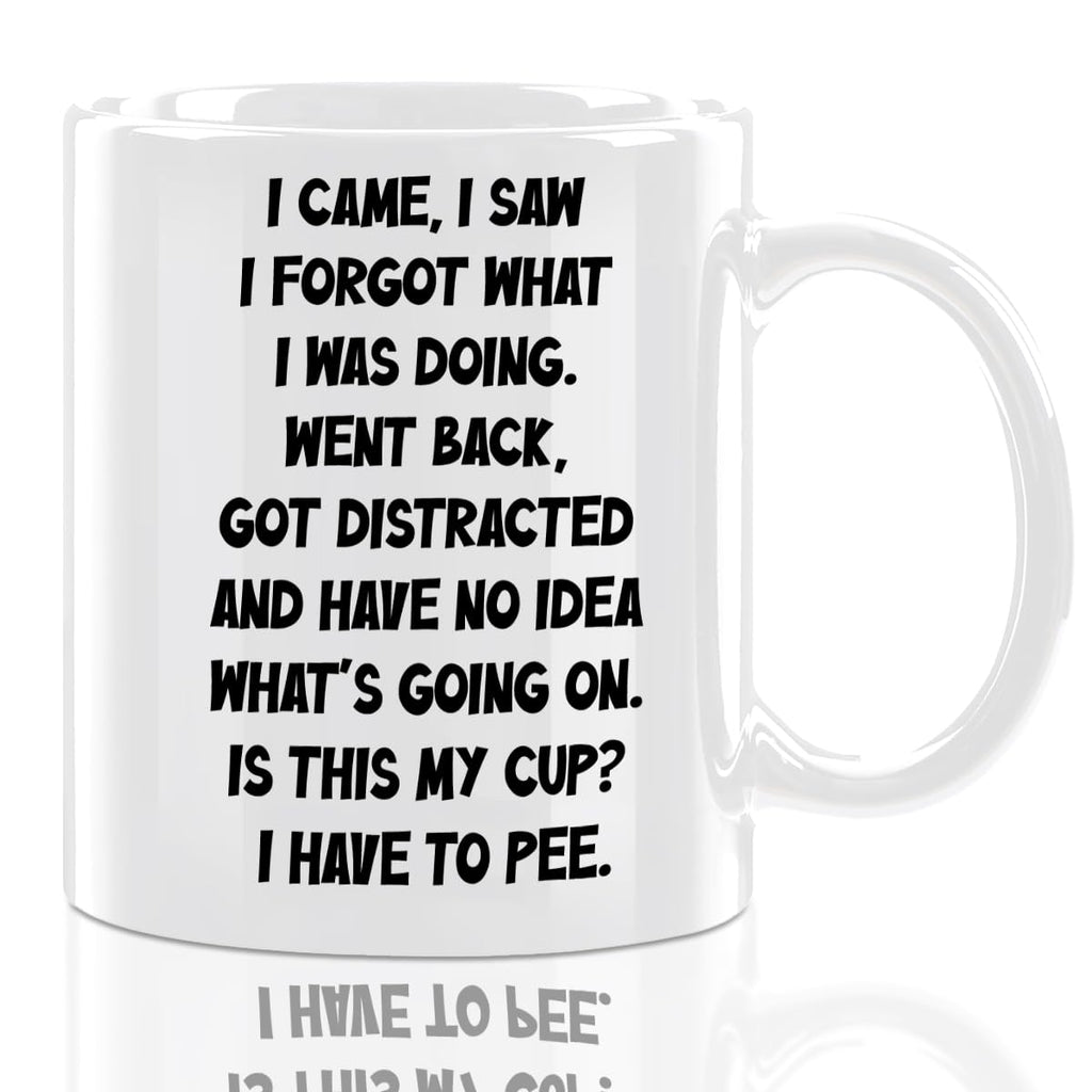 Funny Senior Coffee Mug, Funny Birthday Gifts for Grandma Senior Citizens