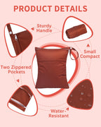 babygoal Wet Dry Bags 3 Pack for Baby Cloth Diapers, Washable Travel Bags, Beach, Pool, Gym Bag for Swimsuits & Wet