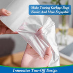 4 Gallon Small Garbage Bags 250 Counts,Trash Bag Bin Liners, 12-15 Liters Bin Bags (additional view 2)