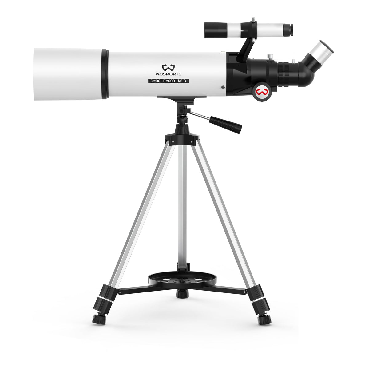 WOSPORTS 90mm Telescope for Adults High Powered (90600)