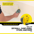 General Tools MM9 Moisture Meter for Wood, Walls & Drywall Detection