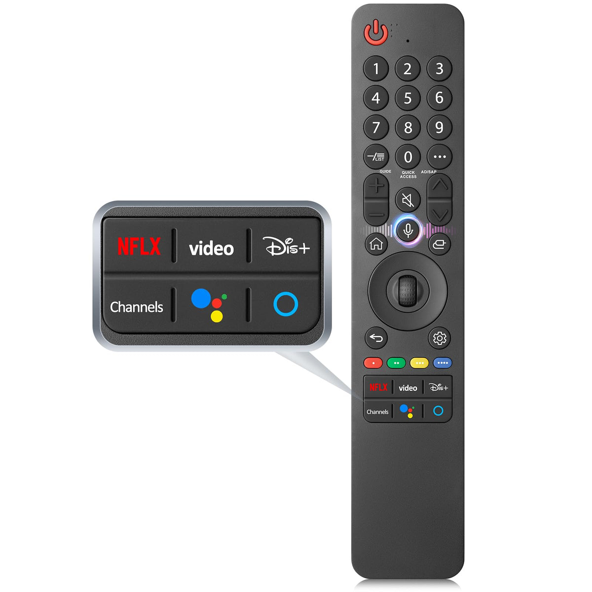 for LG Smart TV Remote Control Replacement with Voice and Pointer