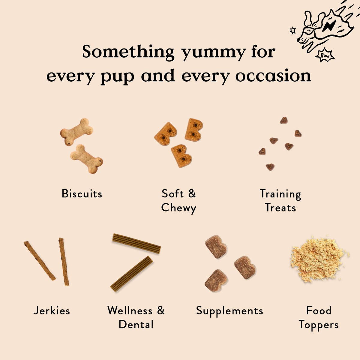 Bocce's Bakery Sweet Flavor Profile Soft & Chewy Cookie Treats for Dogs