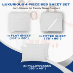 DREAMCARE Sheet Sets - 03 - White / Queen - Extra Deep view 7