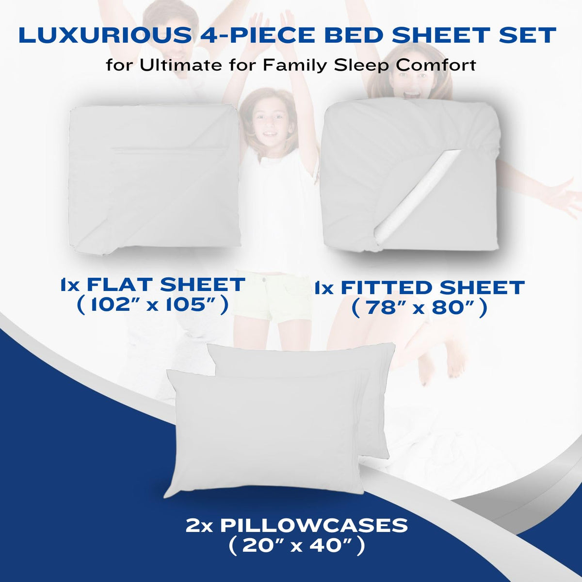 DREAMCARE Sheet Sets - 03 - White / Queen - Extra Deep view 7