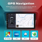 Wostoke Car CarPlay Android Auto Navigation Stereo GPS Radio Reverse Camera Display