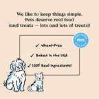 Bocce's Bakery Sweet Flavor Profile Soft & Chewy Cookie Treats for Dogs