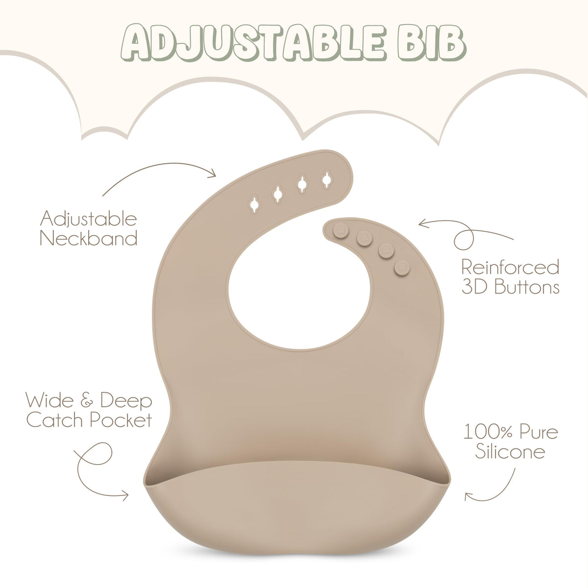 Baby Gift Set Basket for Girls - BEIGE view 2