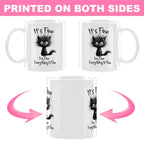 CFGBFDGH Inspirational Coffee Mug - White Fine view 1