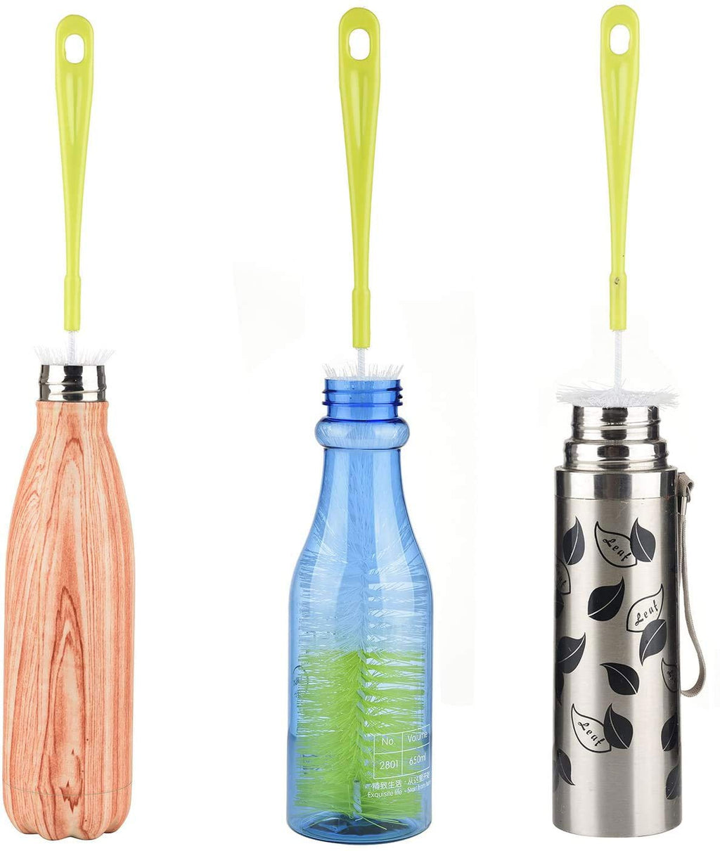 ALINK 16 inch Long Bottle Brush Cleaner for Washing Wine/Beer/Sport Well/Thermos/Glass, Hummingbird Feeder and Long