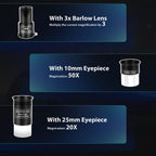 NEYLANG 70mm Aperture Portable Refractor Telescope - view 4