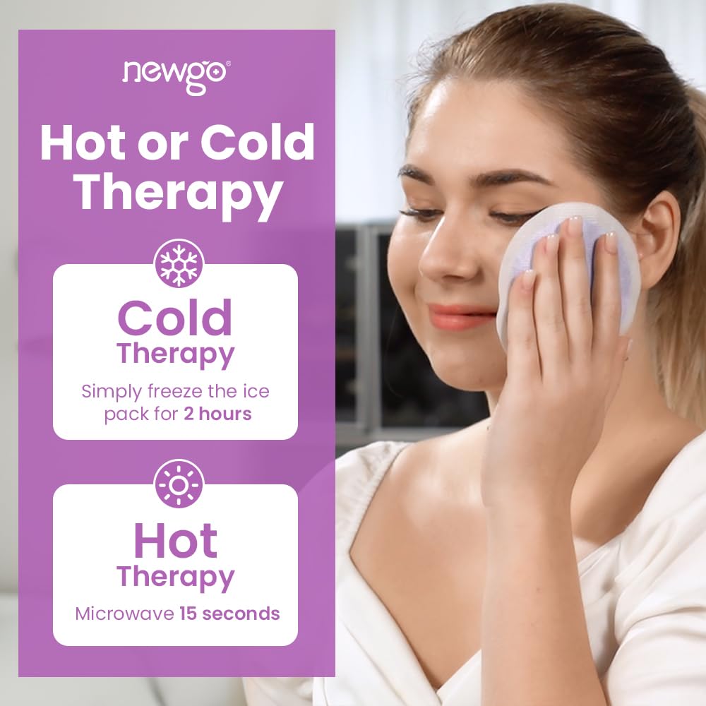 NEWGO Small Ice Packs for Injuries - Purple - 6 Pack view 6