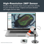 Celestron Labs Digital 2MP Handheld Microscope for Live PC ViewingLearning (additional view 5)