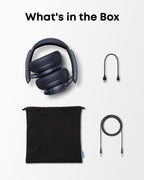 Soundcore by Anker Life Q30 Hybrid Active Noise Cancelling Headphones with Multiple Modes - Blue view 5