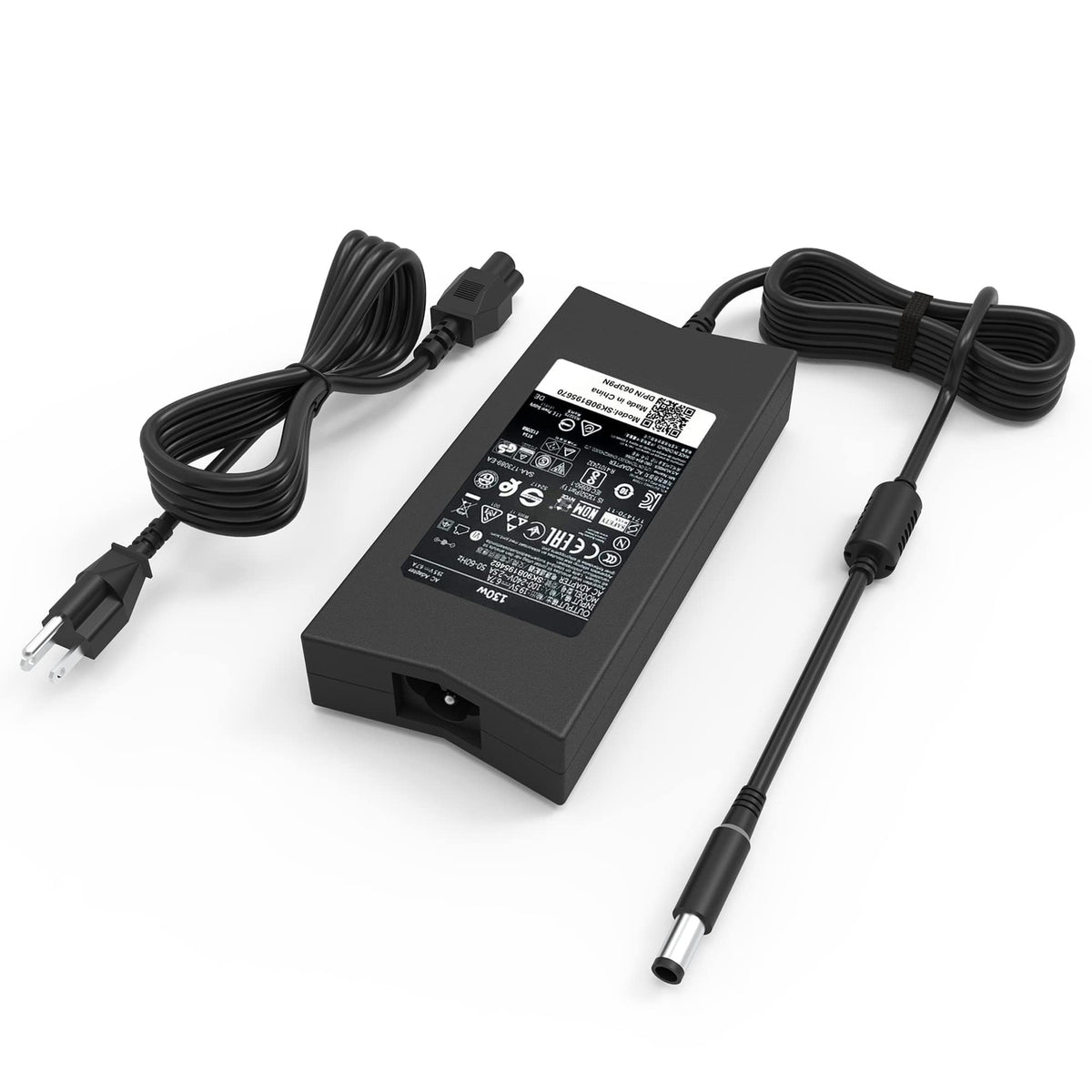 BULL-TECH Replacement for Dell 130W 7.4mm Tip AC Adapter Charger PA-4E LA130PM121