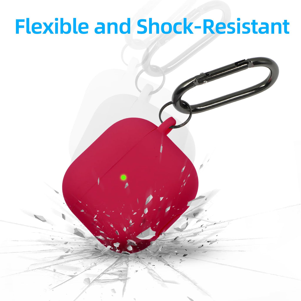 Compatible with AirPods 5/4 Case, Premium Soft Silicone Protective Case Cover for Apple (additional view 3)