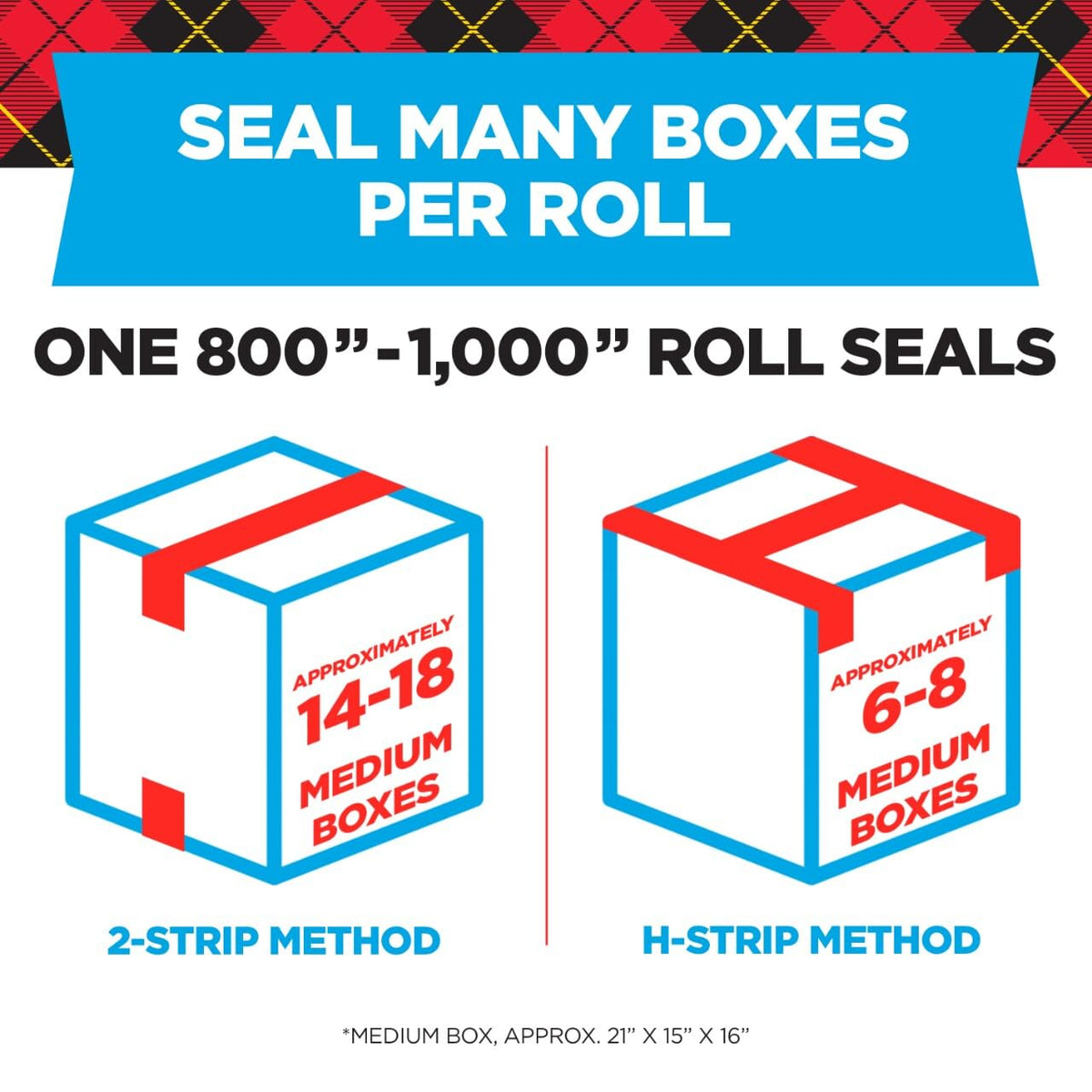 Scotch Heavy Duty Packing Tape, 1.88 in x 27.7 yd
