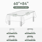 Softalker Rectangle Tablecloth - Navy Blue / 60" x 84" (Rectangular) view 1